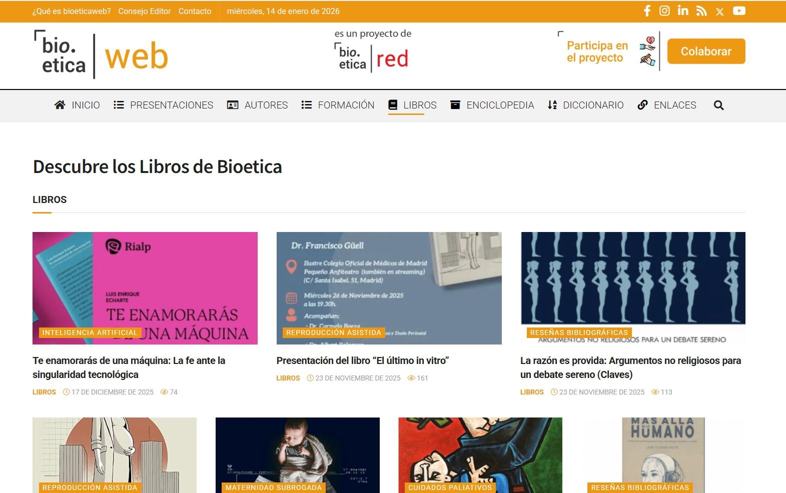 Bioética web