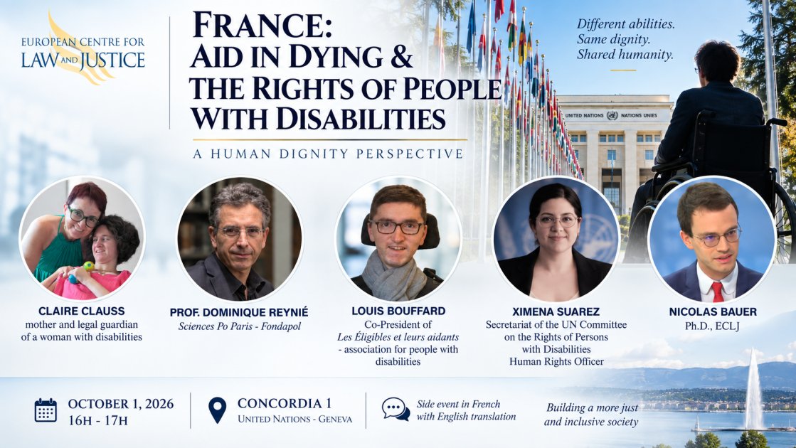 France: Aid in Dying, Conference