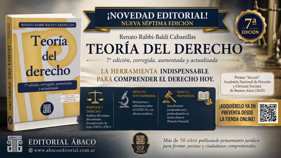 Rabbi-Baldi Cabanillas, Renato. Teoría del derecho. 7.ª ed.